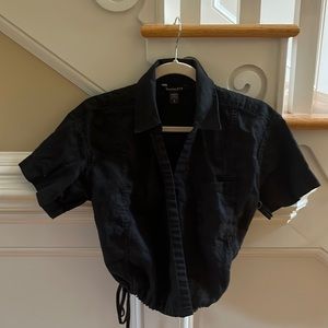 Women’s Petite Small Athleta Wrap Top